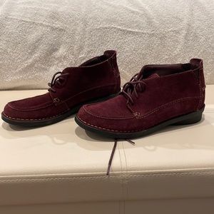 Clarks Burgundy Chukka Boot